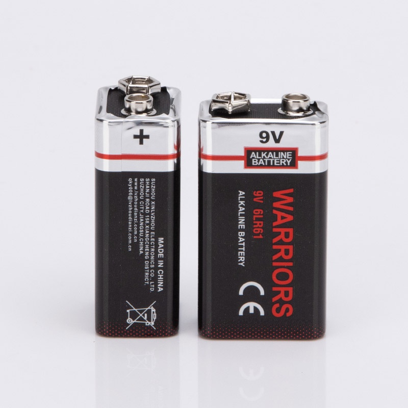 High-capacity Industrial 9 Volt Alkaline Batteries