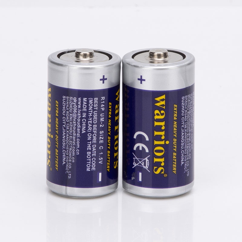 High-capacity Industrial Carbon C R14P Batteries